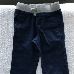 NWOT Never Worn toddler boys navy pull on pants